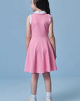 Vestido Polo em Soft Line 94637 Infanti Infantil Menina